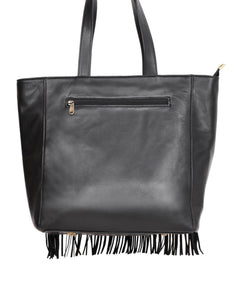 TANNER Tassel Leather Bag
