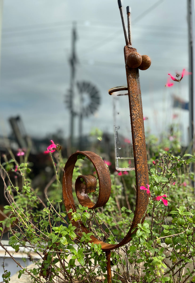 Snail Rain Gauge The OLDE Farm Store