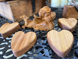 CHUNKY Handmade Timber Hearts