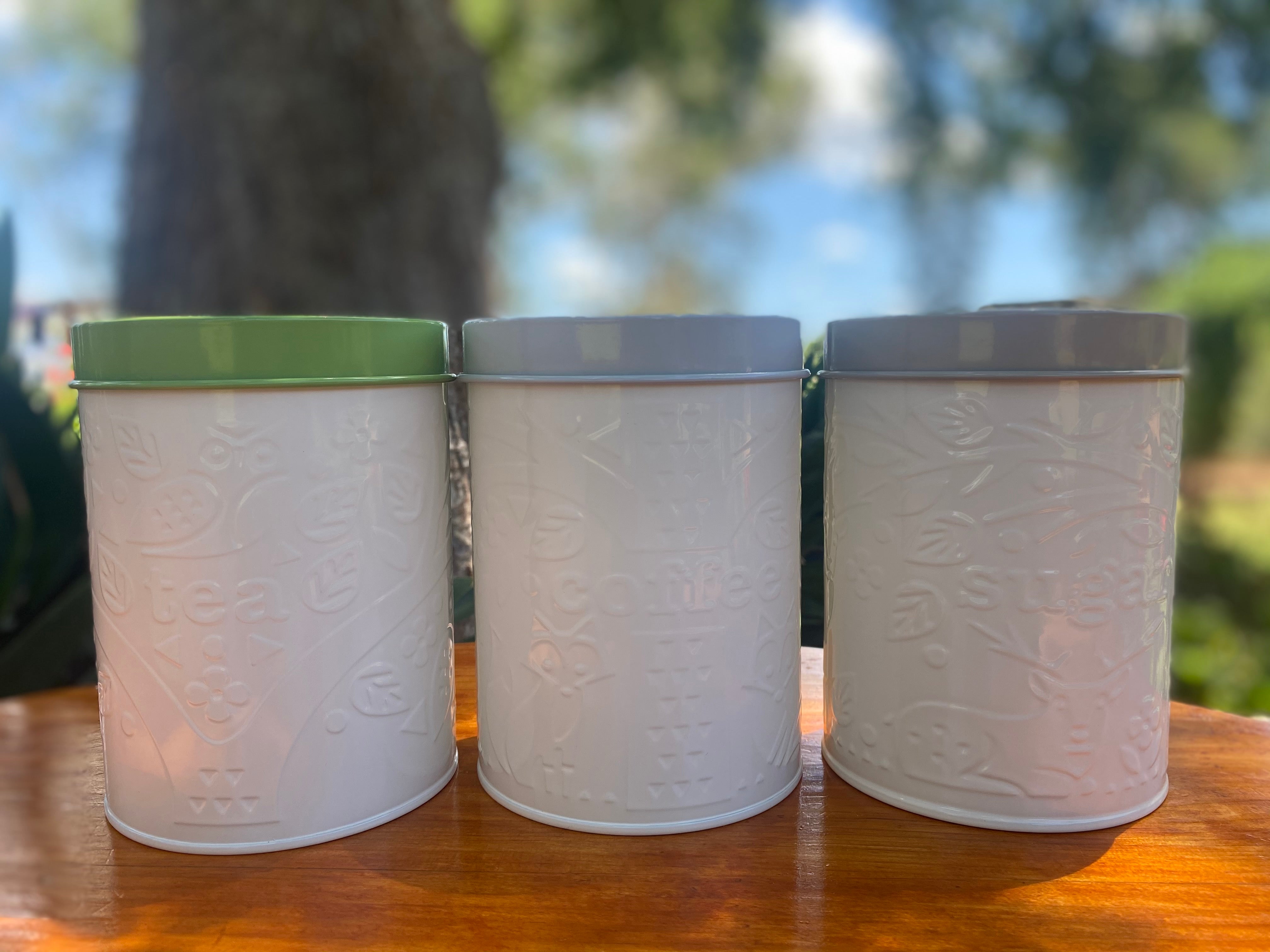 MASON  CASH FOREST Tea, Coffee and Sugar Canister set 1.3l