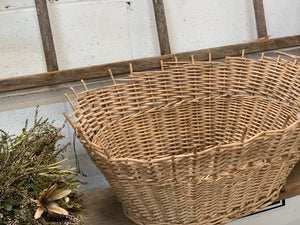 Vintage Rattan Basket