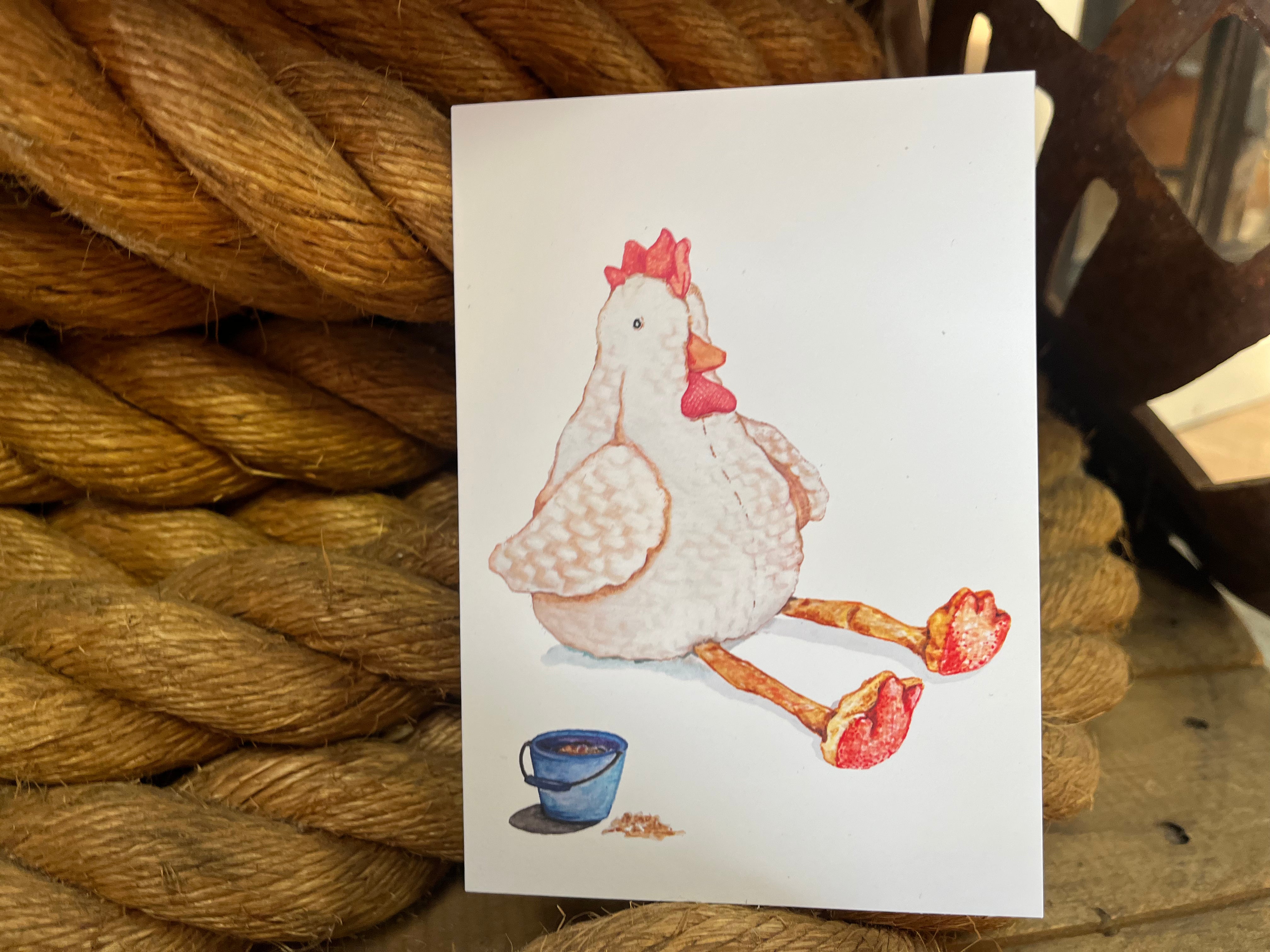 Ricky Rooster Card FREE POSTAGE