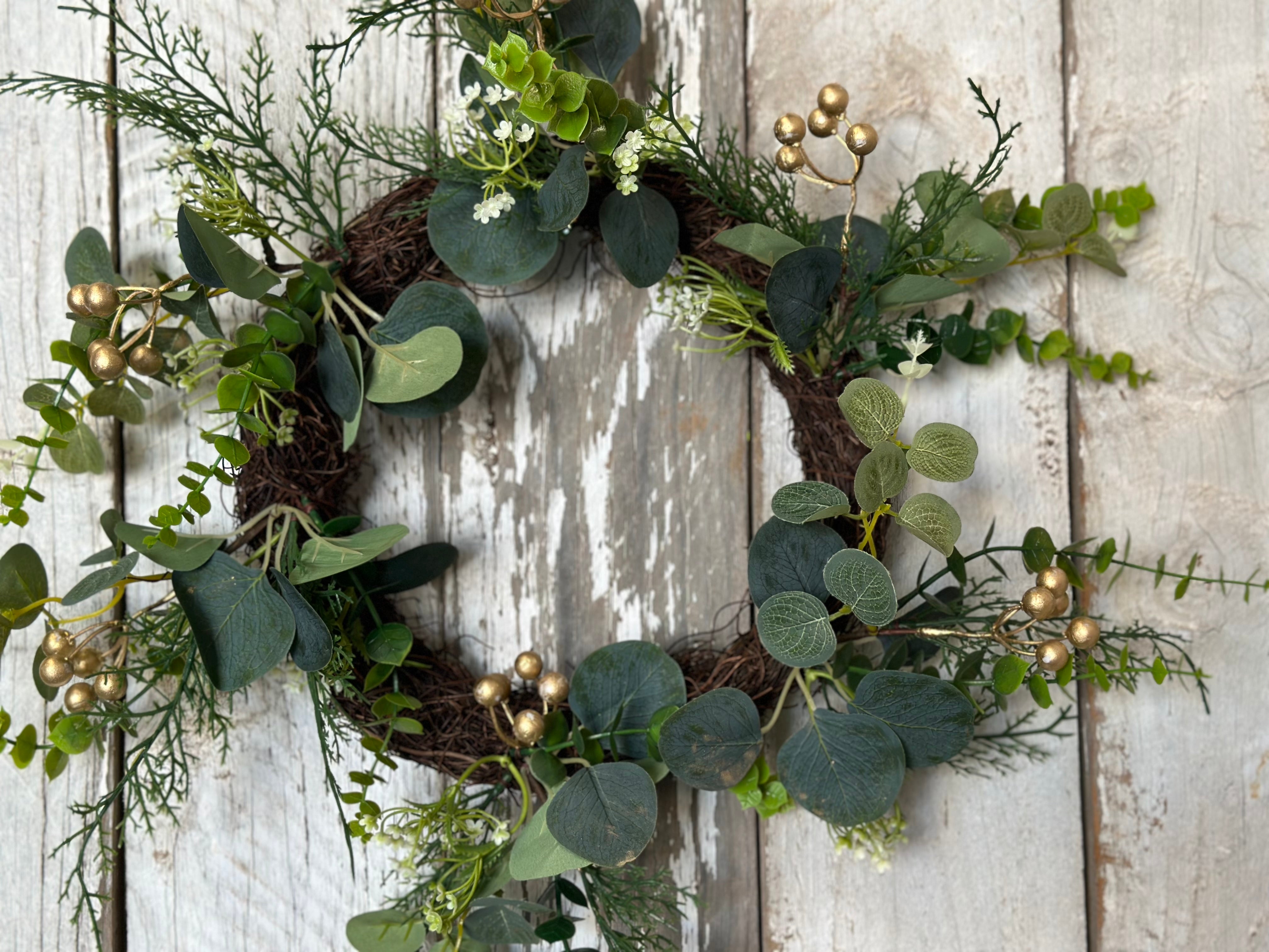 Gold POP Wreath