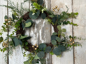 Gold POP Wreath