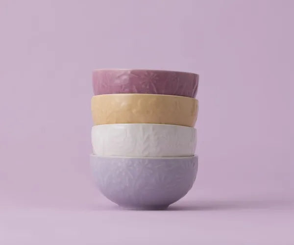 Set of 4 Mason Cash BLOOMS Prep Bowls FREE SHIPPING