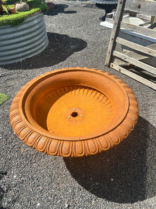 DUKE CAST Iron Urn RUST