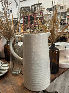 Jumbo French Ceramic Pitcher
