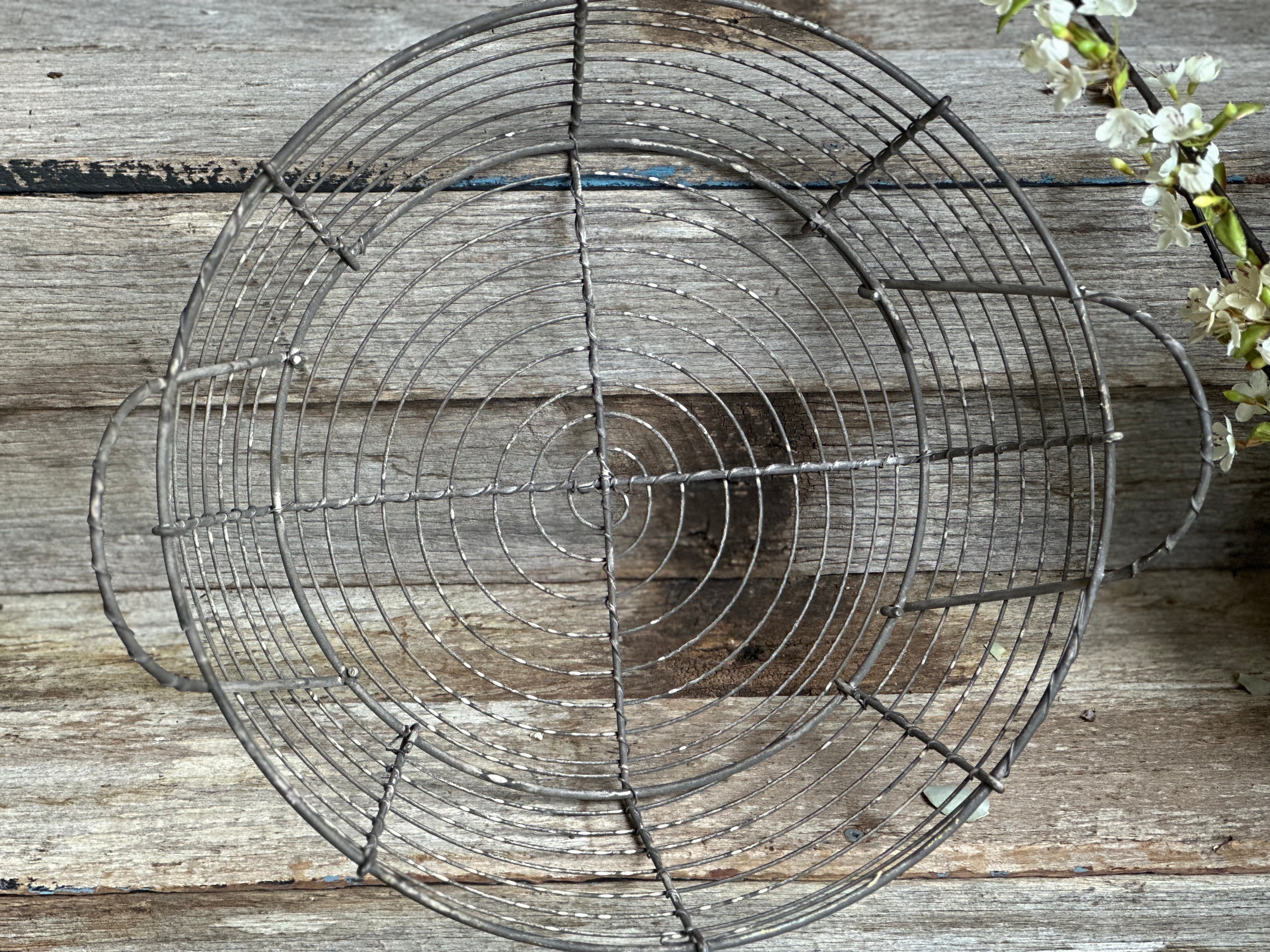 Vintage Wire Basket FREE Postage
