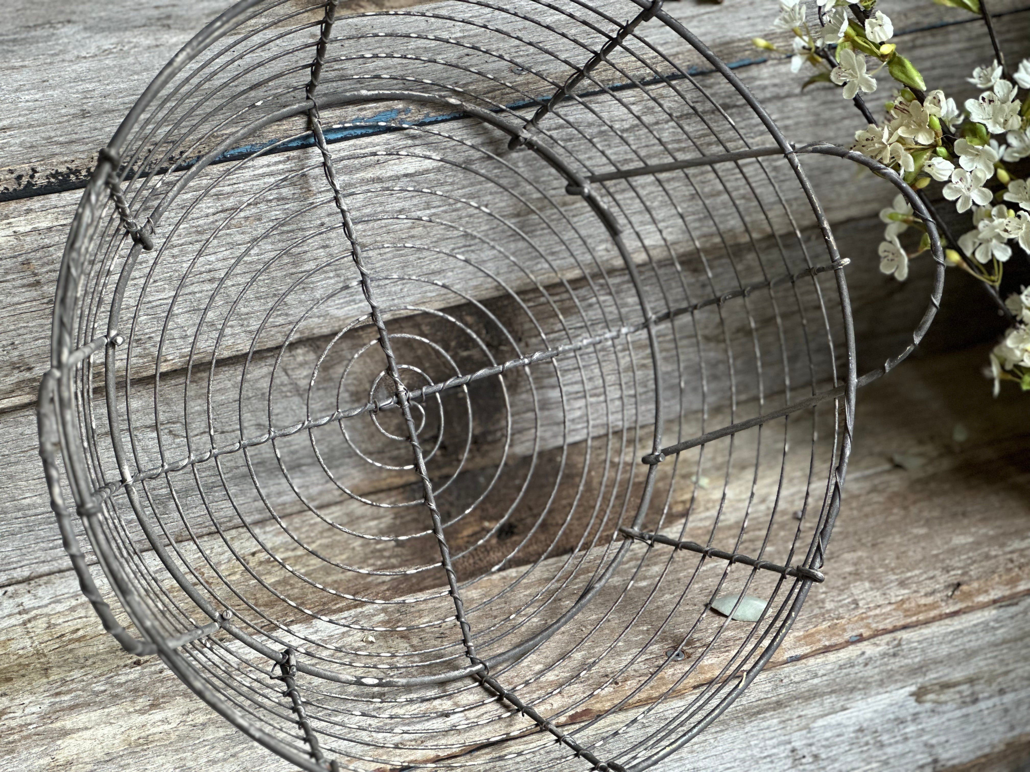 Vintage Wire Basket FREE Postage