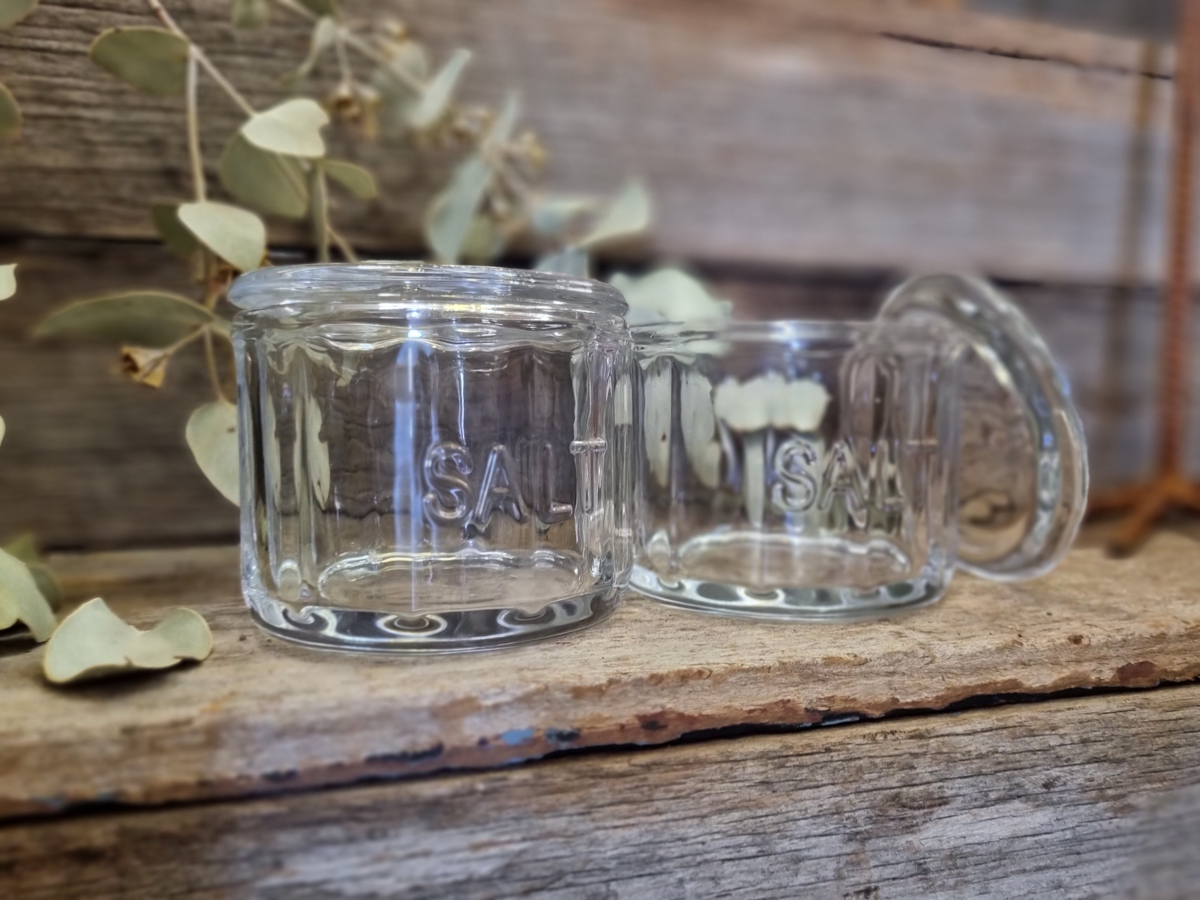 SALT Glass Jar with Lid