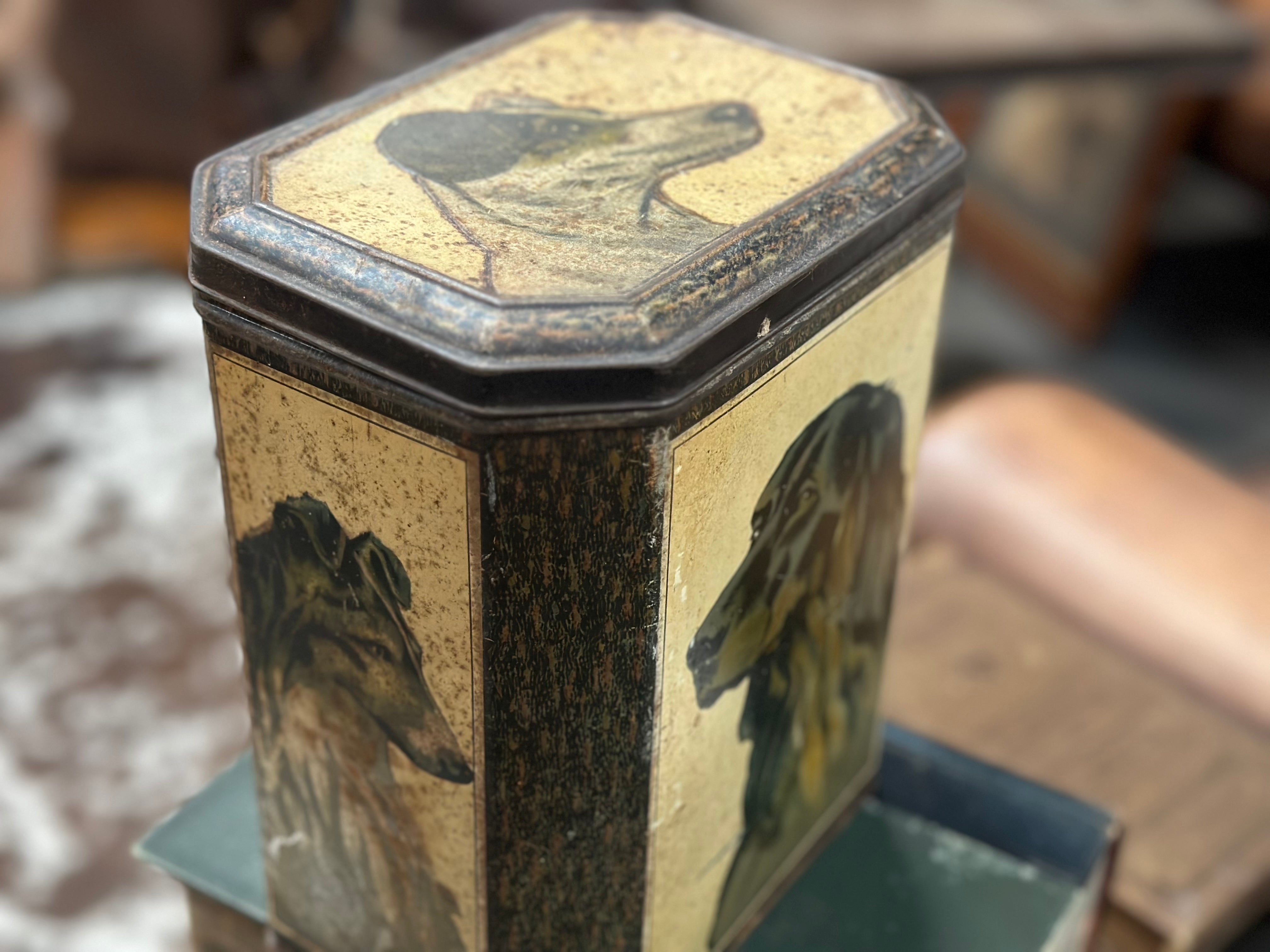 Vintage Dog Tin