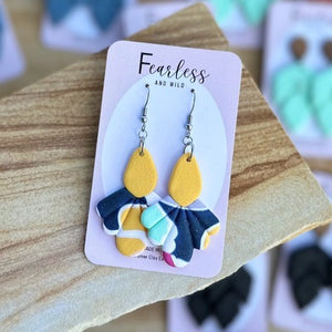 LEANA Leaf Earrings