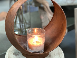 RUSTY Planter Candle Holder