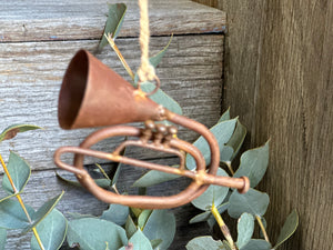 Rusted horn DECOR