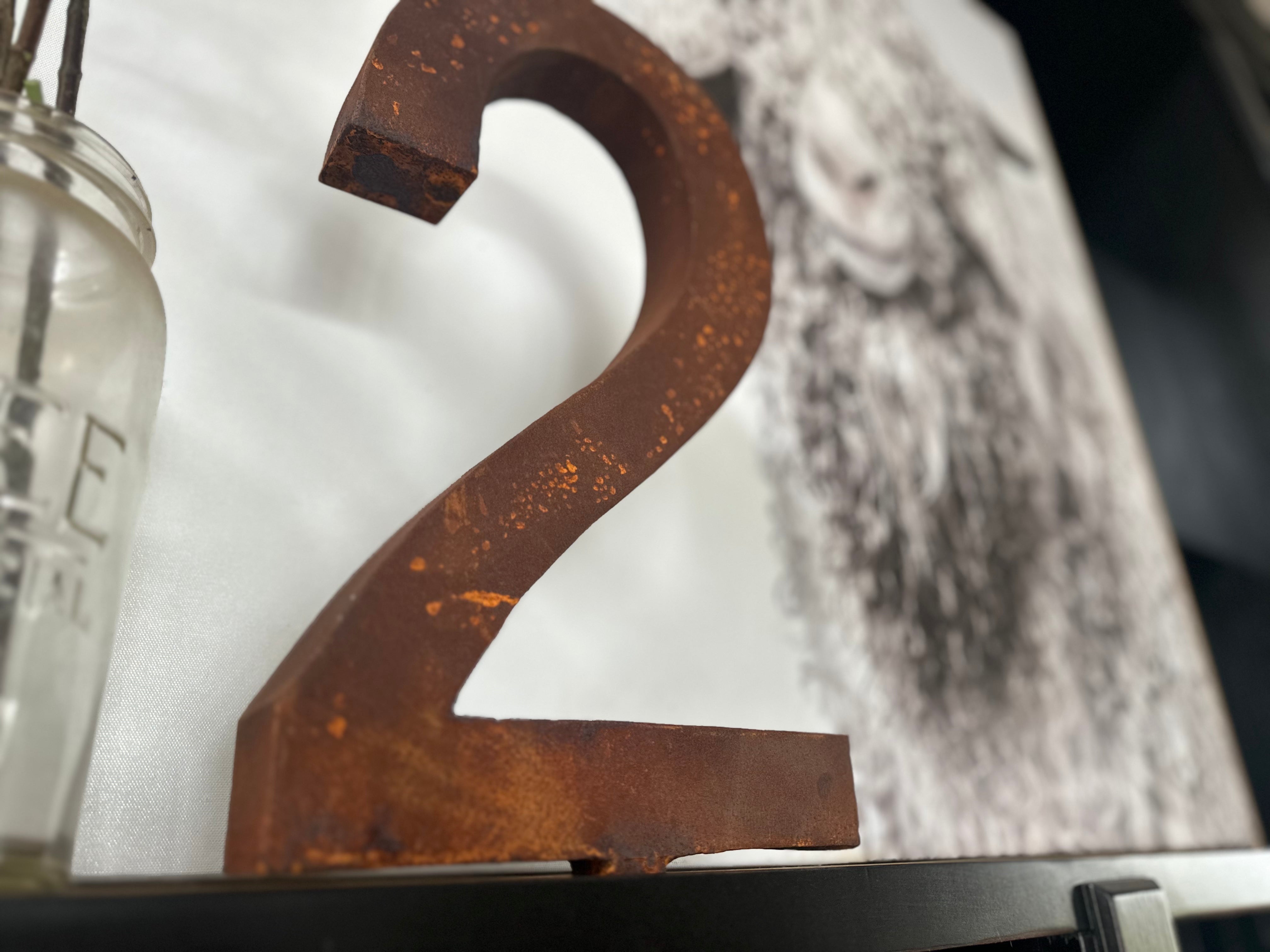 RUSTY Number Stake No 2