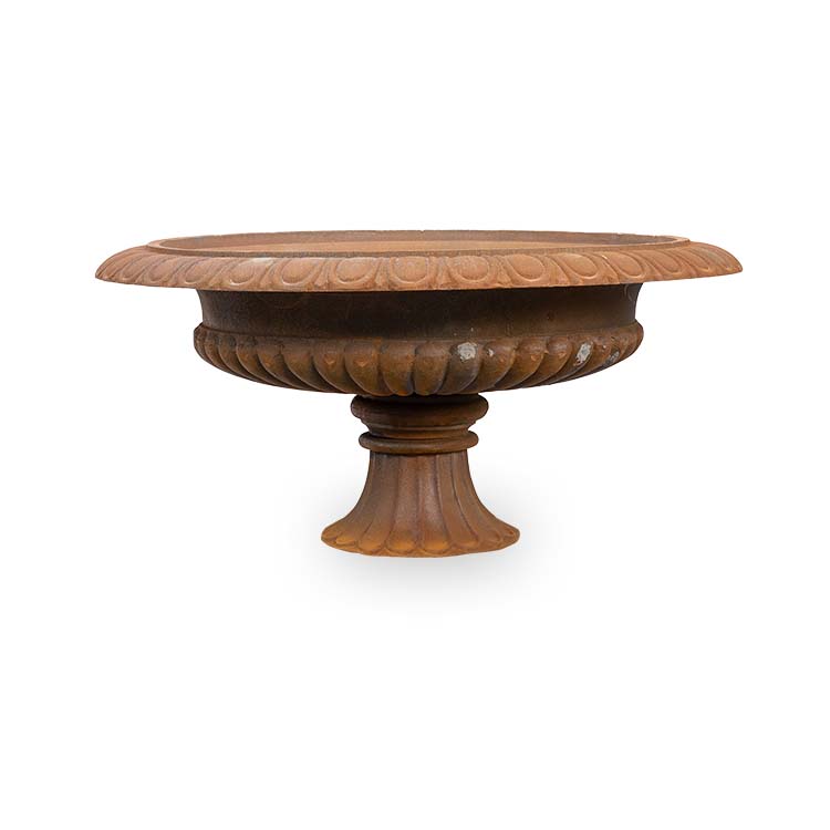 DUKE CAST Iron Urn RUST
