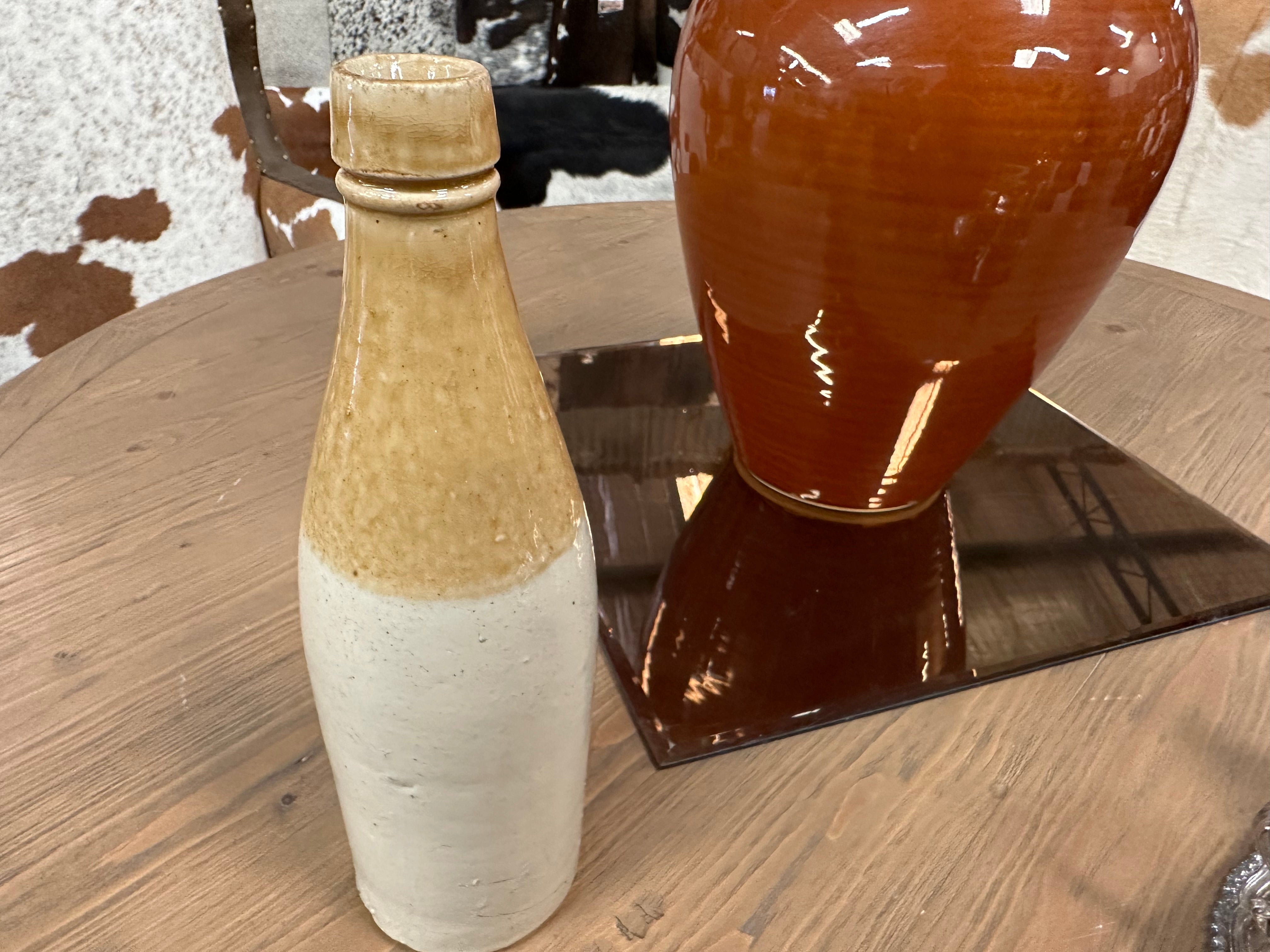 Vintage Mustard Top Bottle TALL