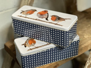 Red Robin Long KEEPSAKE Tin