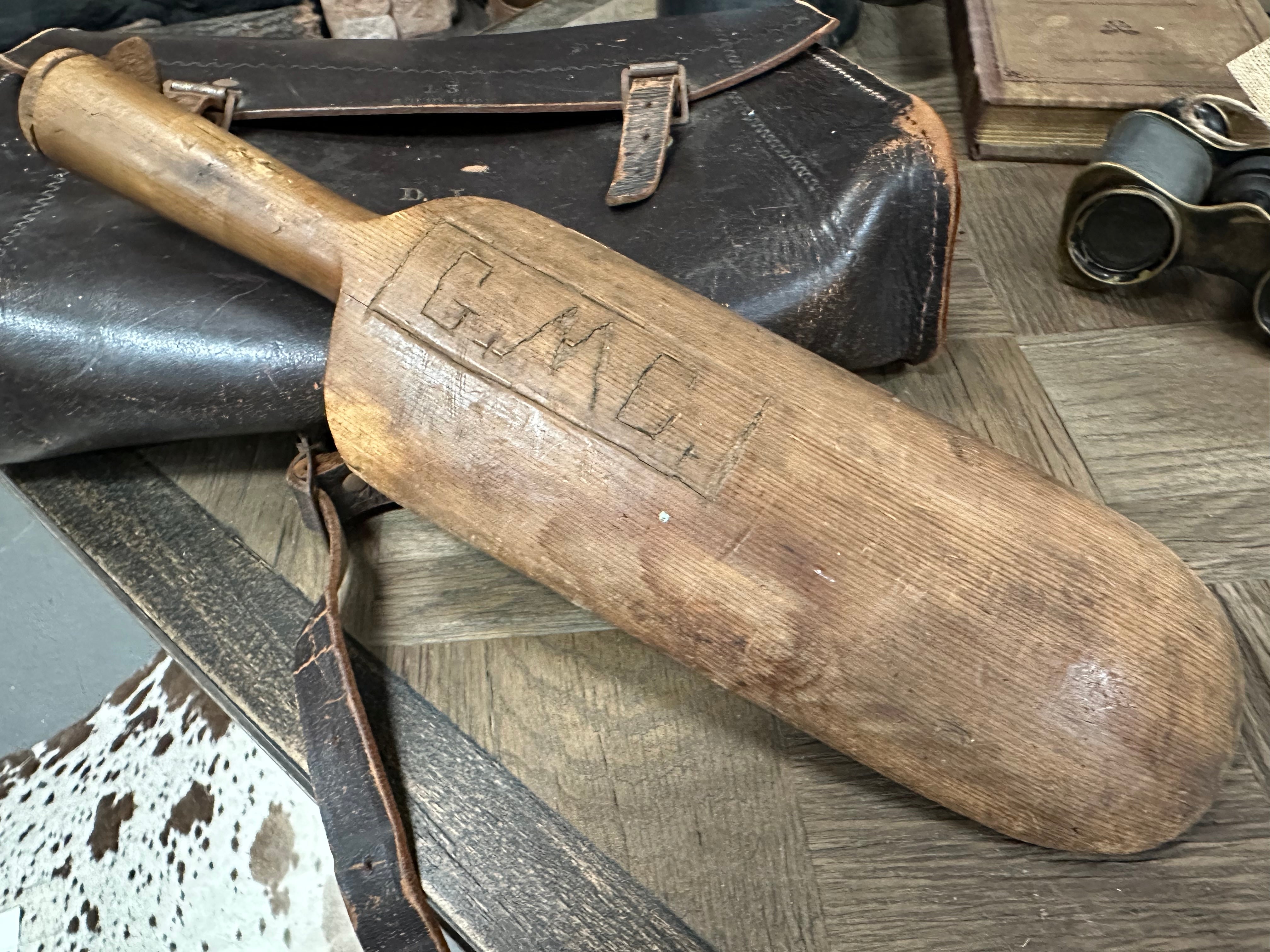 Vintage Timber Cricket Bat FREE Postage