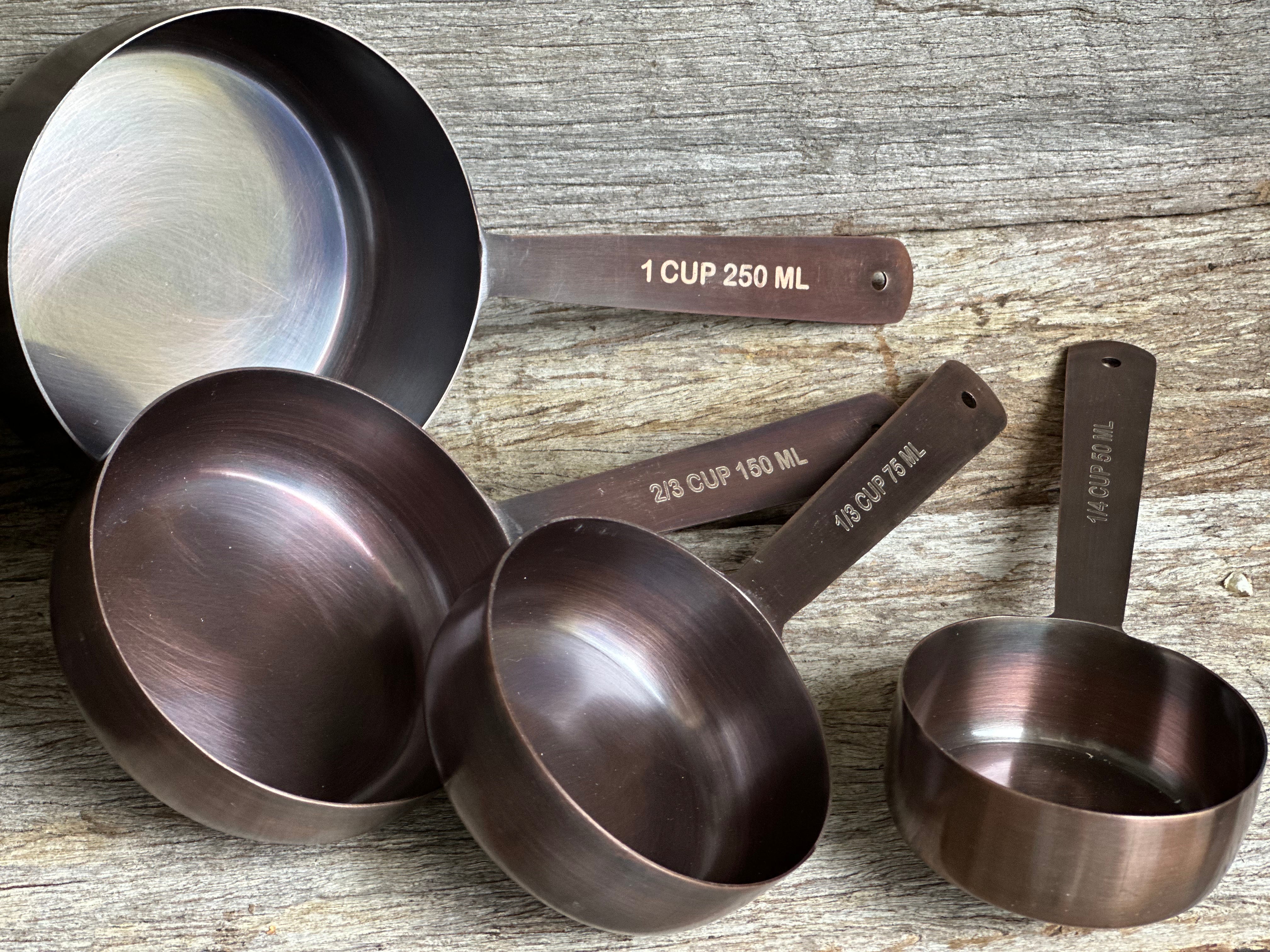Aged Brass Measuring Cups – The OLDE Farm Store