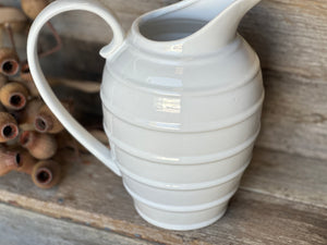 White Hillary Pitcher