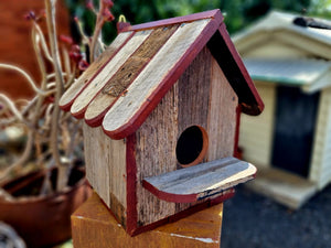 Handmade RUSTIC Bird House