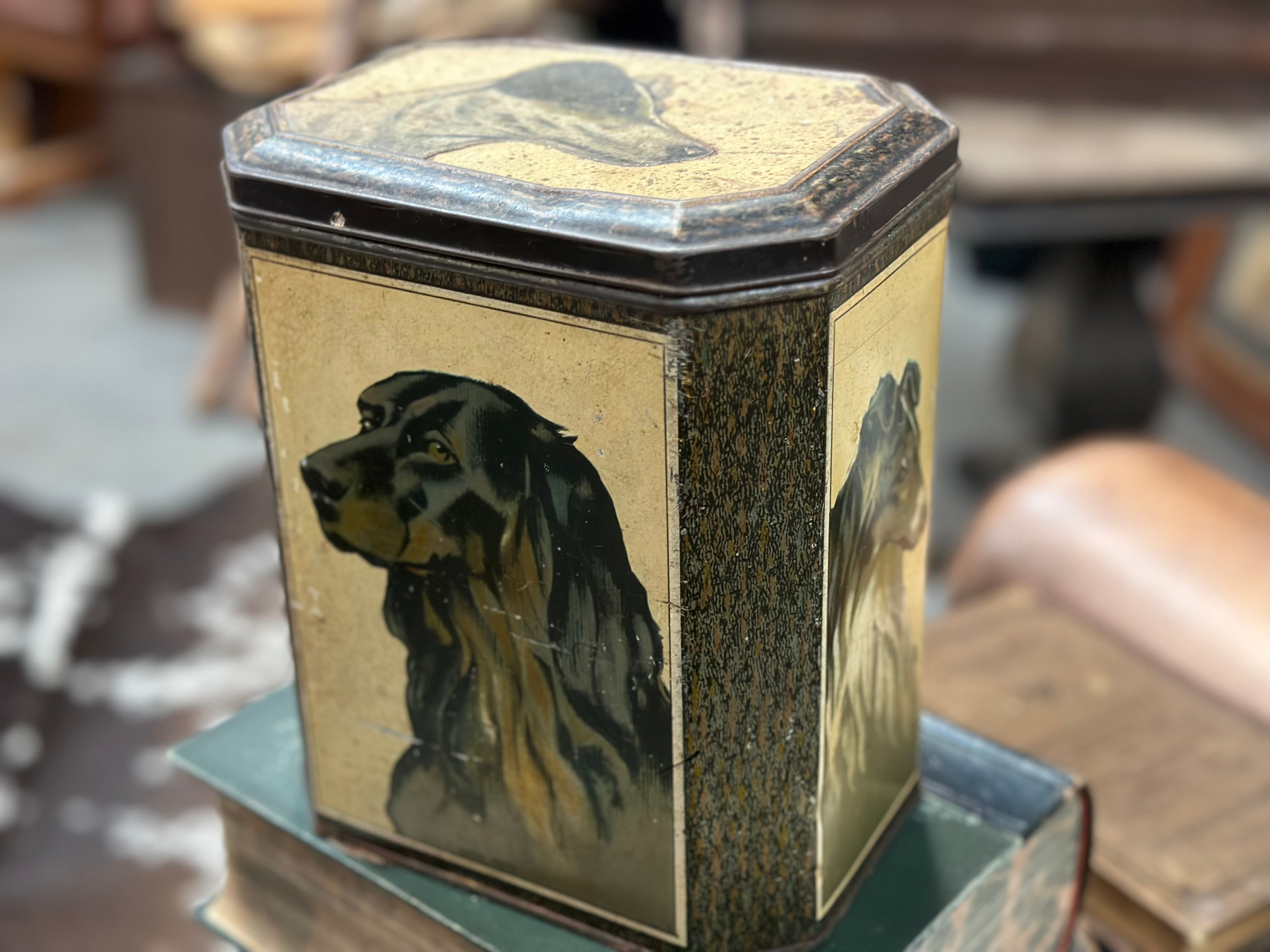 Vintage Dog Tin