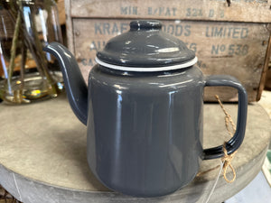 Enamel TEAPOT 1.5L SMOKE