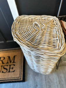 Corner Rattan Hamper SOLD OUT