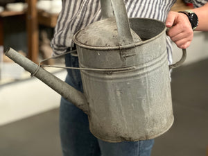 XL Vintage Galvanised Watering Can