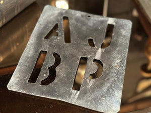 Industrial Wool Bale Stencil
