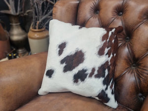 XL Cowhide Cushion FULL Panel BLUE