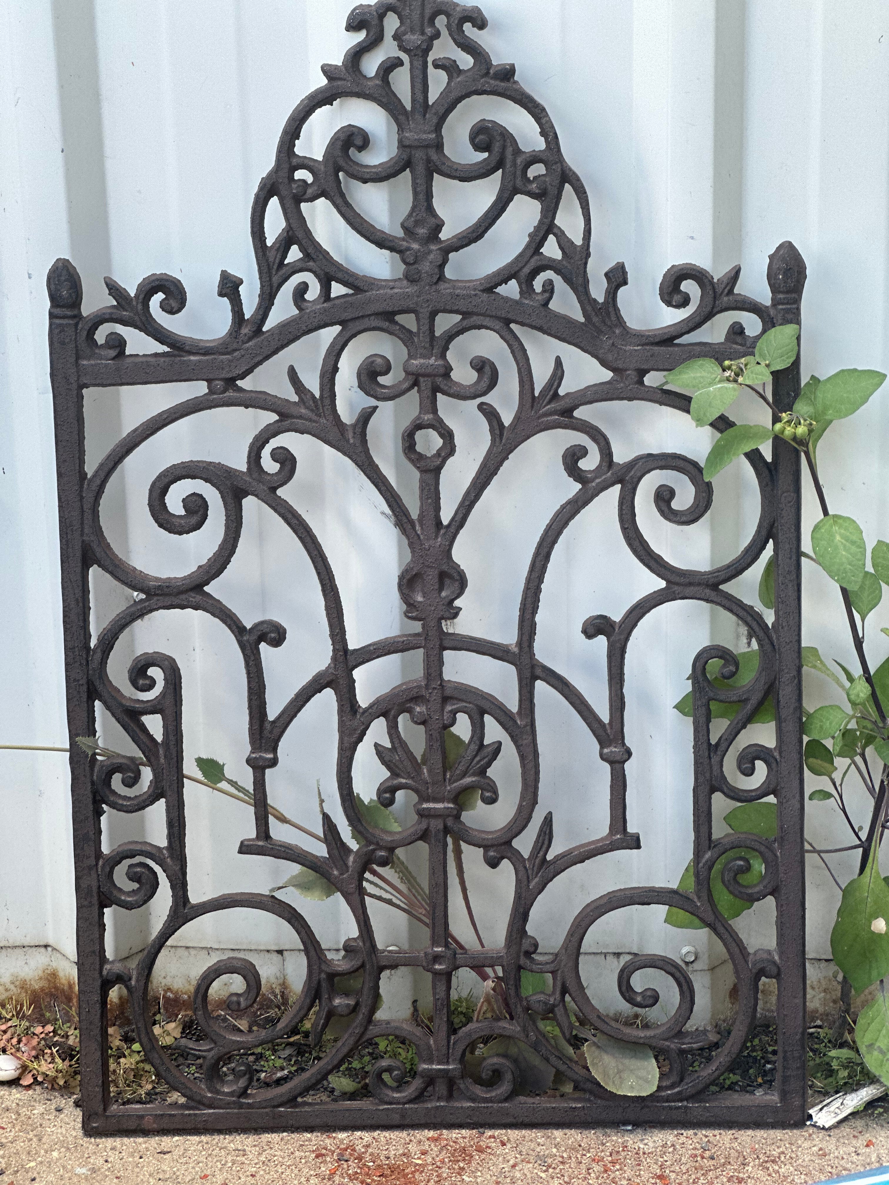 Cast Iron Decor Panel