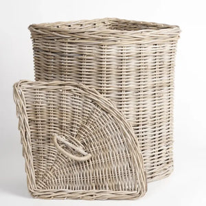 Corner Rattan Hamper SOLD OUT