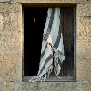 CATE Linen Throw FREE Postage