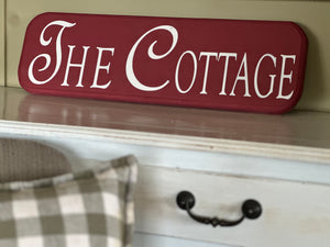 The Cottage Sign Handmade