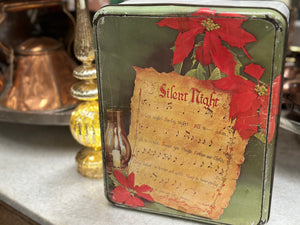 JUMBO Silent Night Vintage Cake Tin