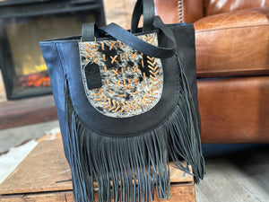 TANNER Tassel Leather Bag