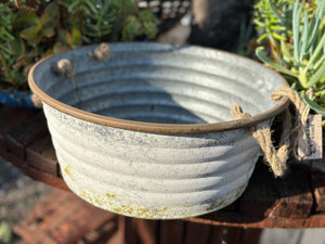 ZINC Planter Tub