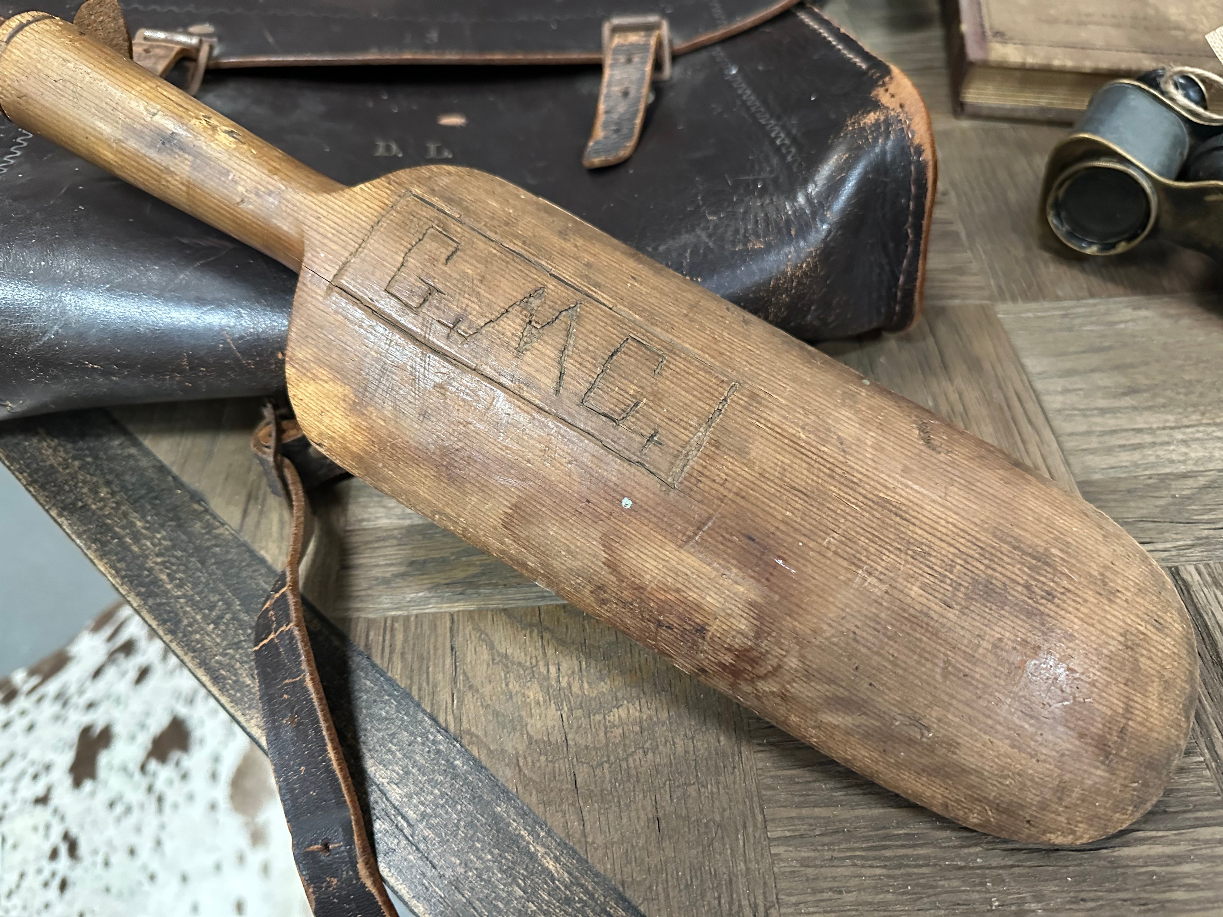 Vintage Timber Cricket Bat FREE Postage