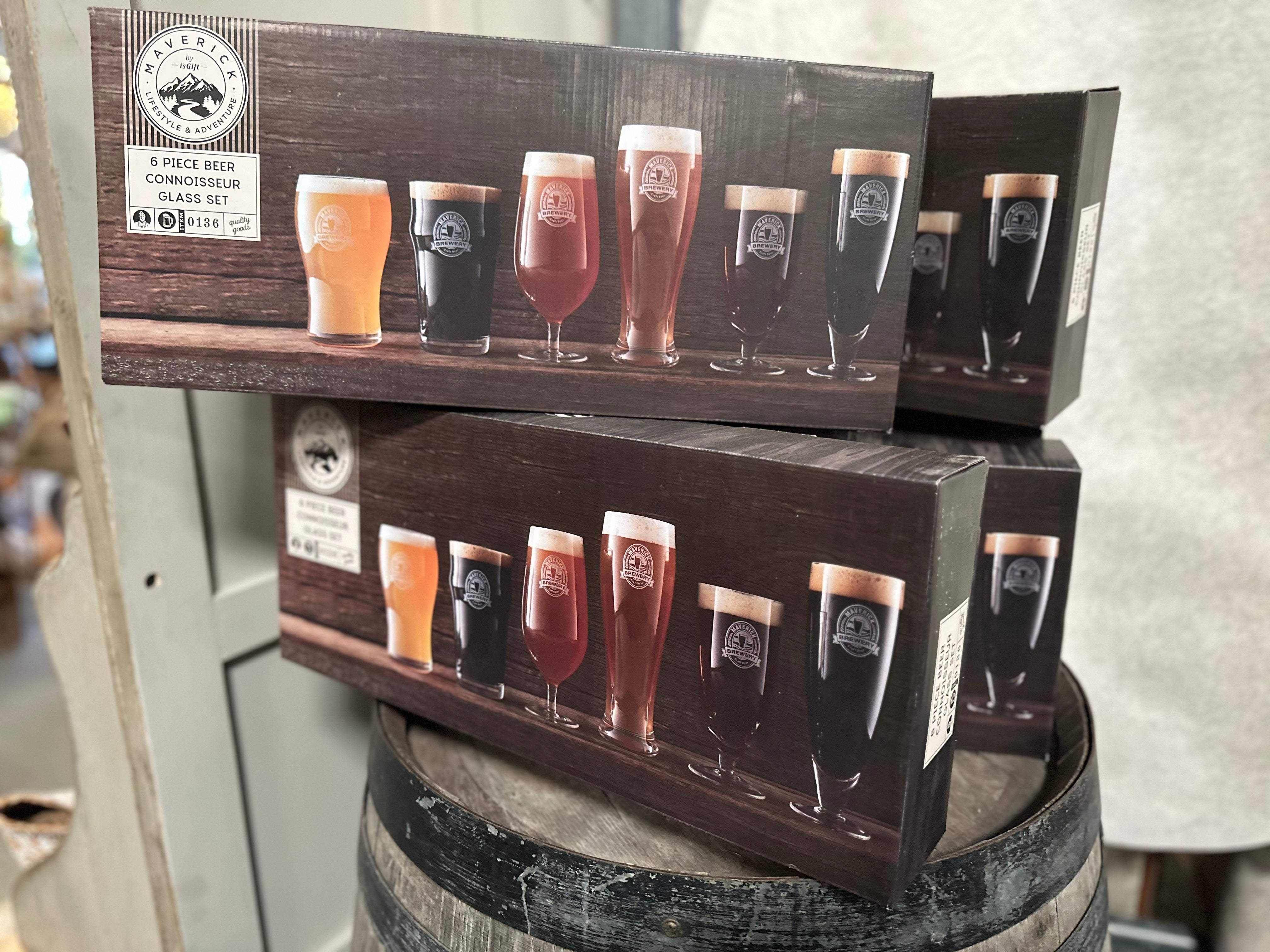 Connoisseur BEER Glasses GIFT BOX