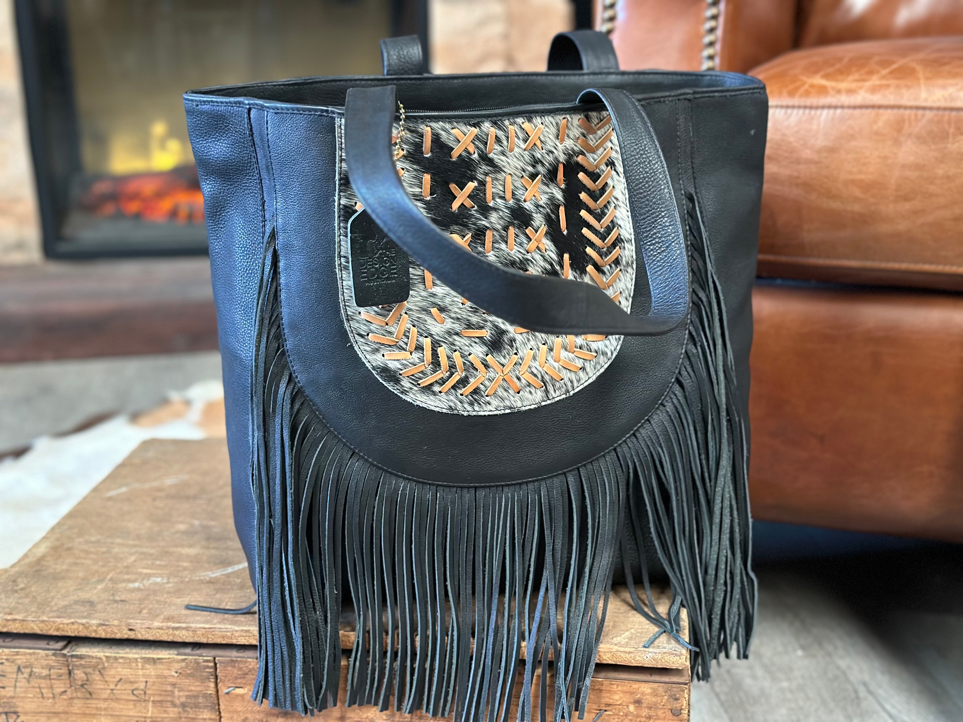 TANNER Tassel Leather Bag