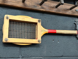 Vintage Timber Tennis Racket