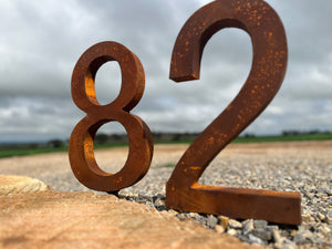 RUSTY Number Stake No 2