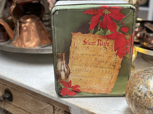 JUMBO Silent Night Vintage Cake Tin
