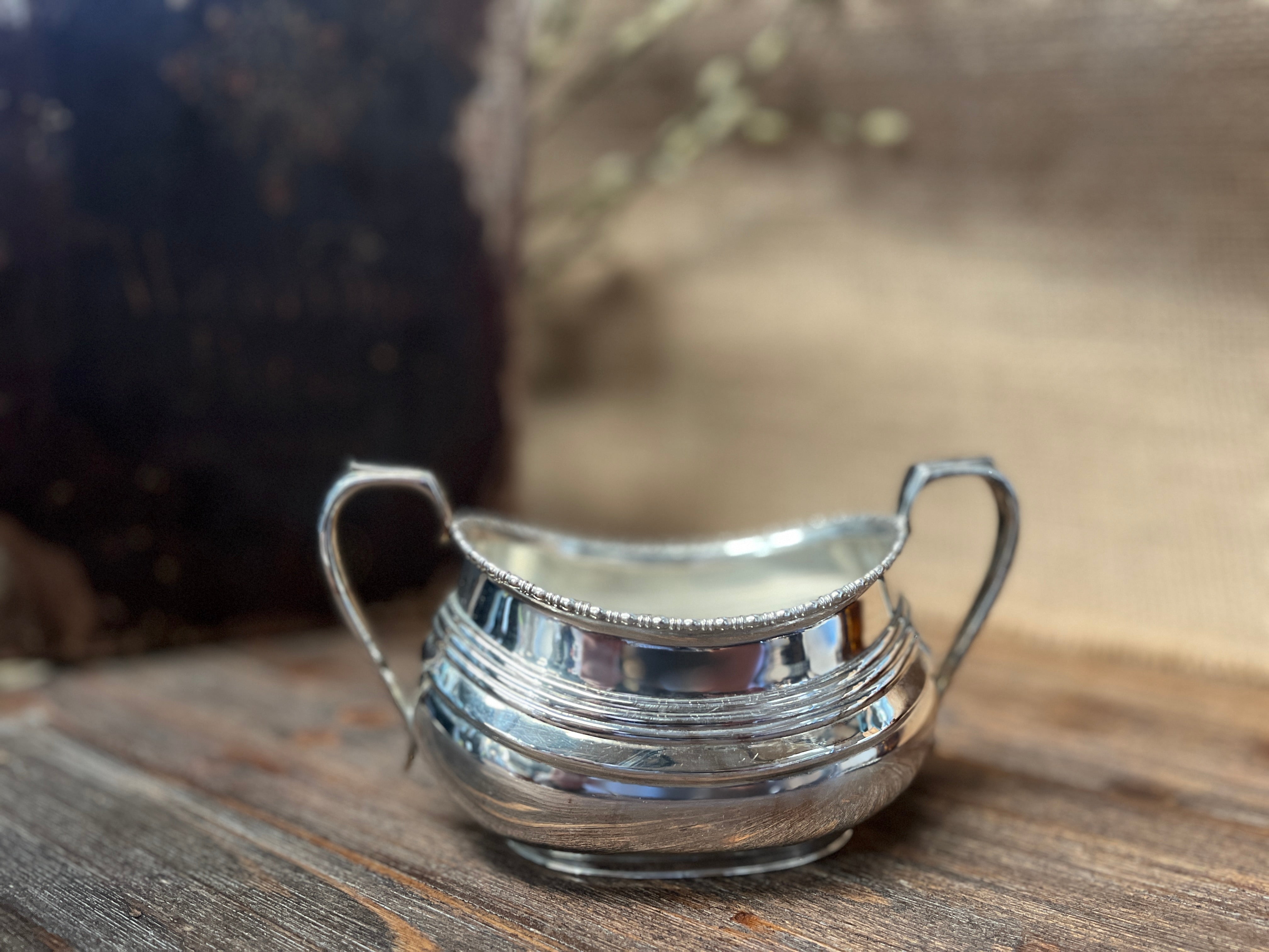 Vintage Silver Sugar pot
