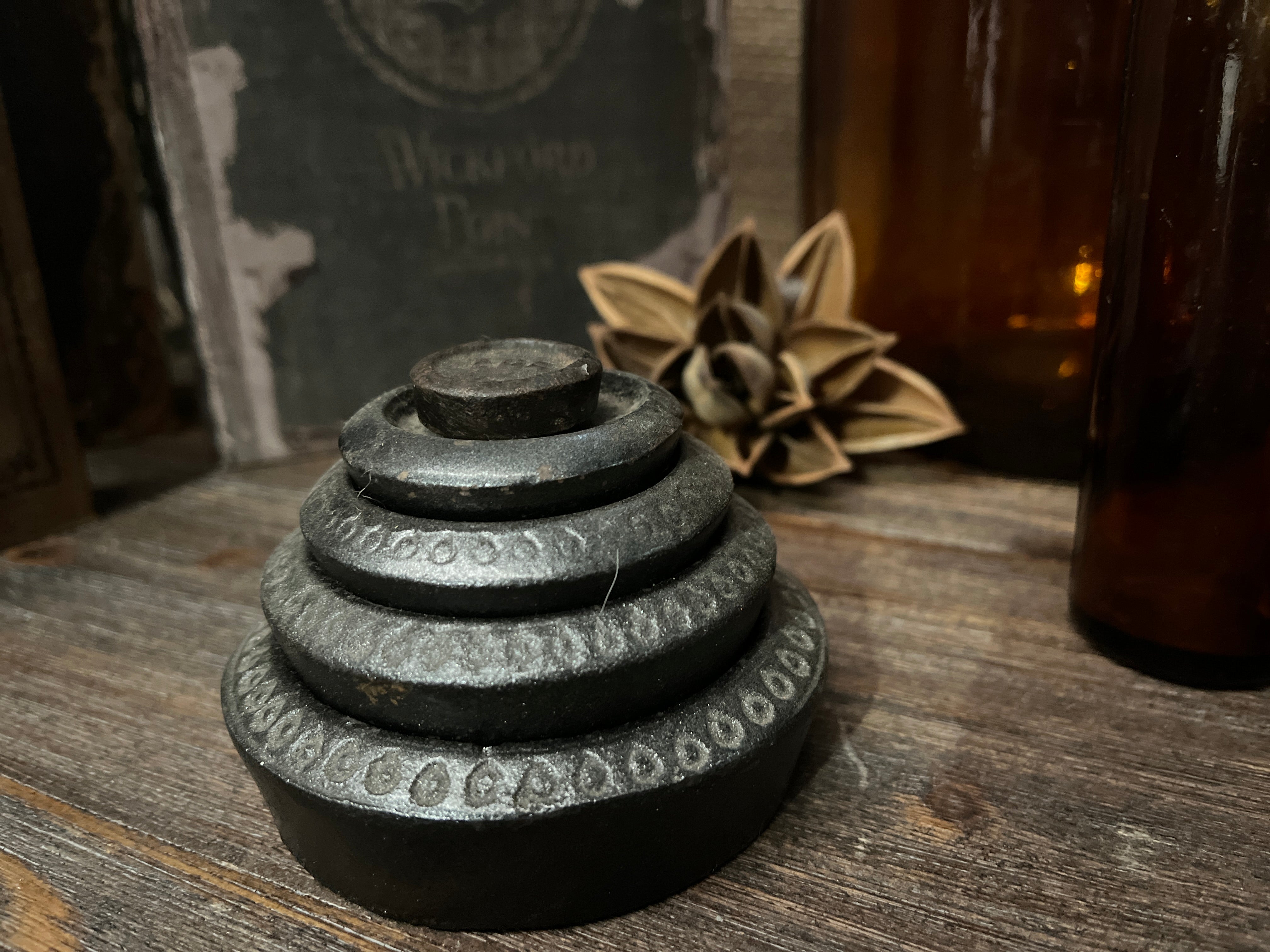 FULL Vintage Weights SET
