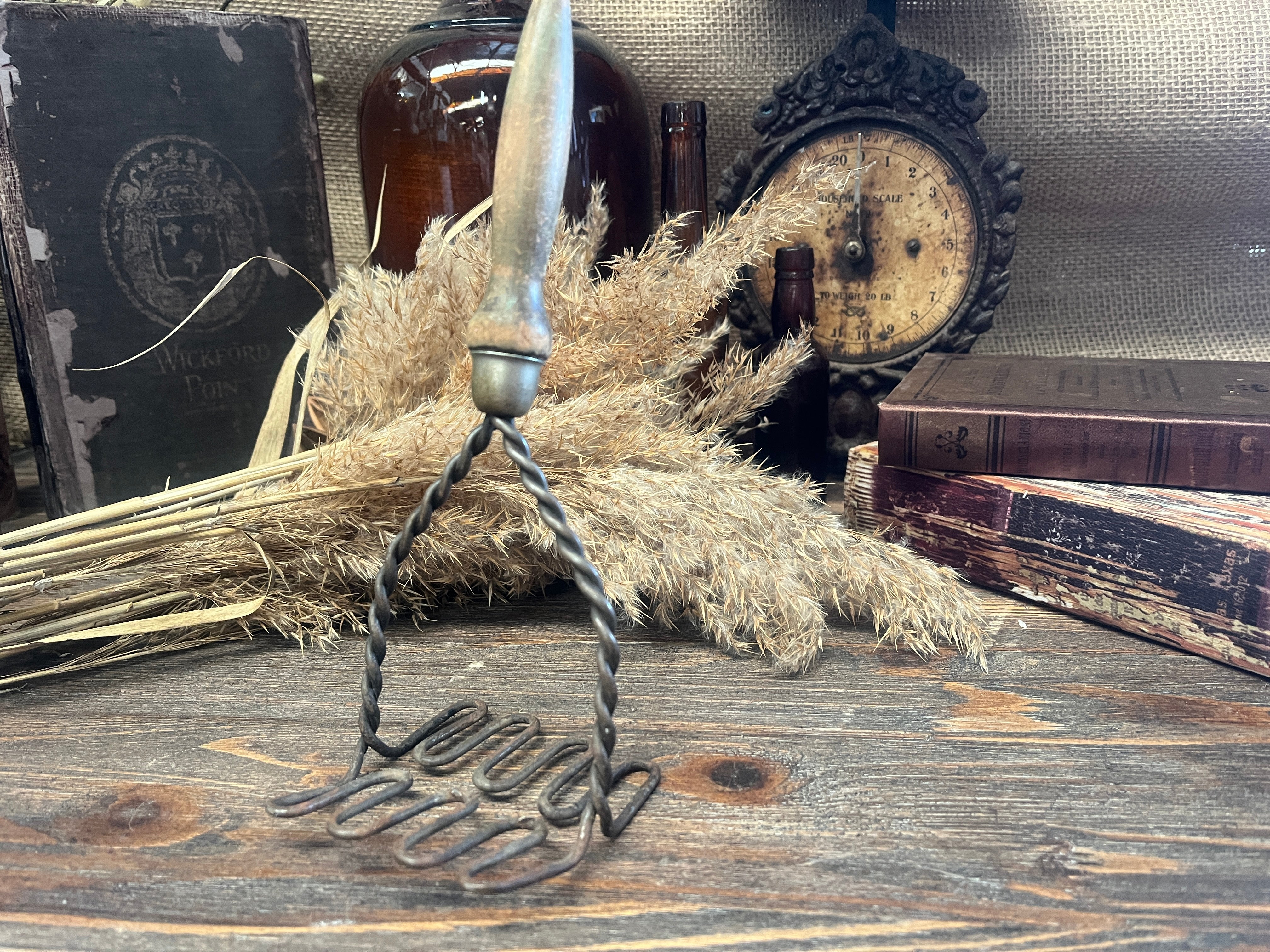 Antique Kitchen MASHER