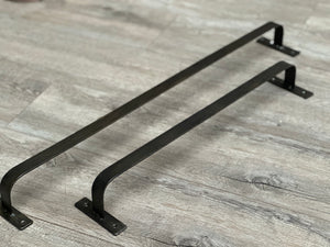 Black Iron TOWEL Rail 50cm