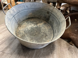 Vintage Galvanised Wash Tub